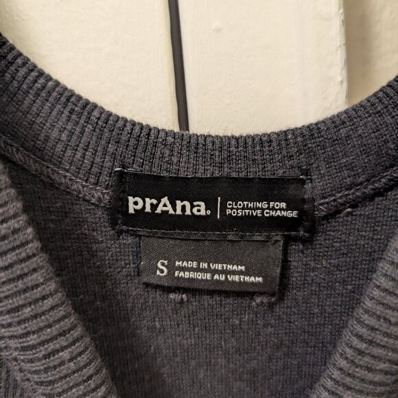 Prana Cozy Up Bayjour Jumpsuit - Charcoal Heather - S - Picture 5 of 6